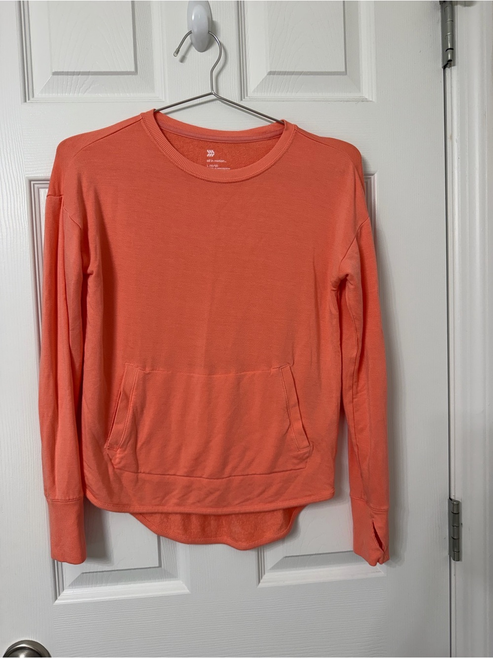 Coral Long-Sleeve Crewneck and Matching Shorts Youth 10/12